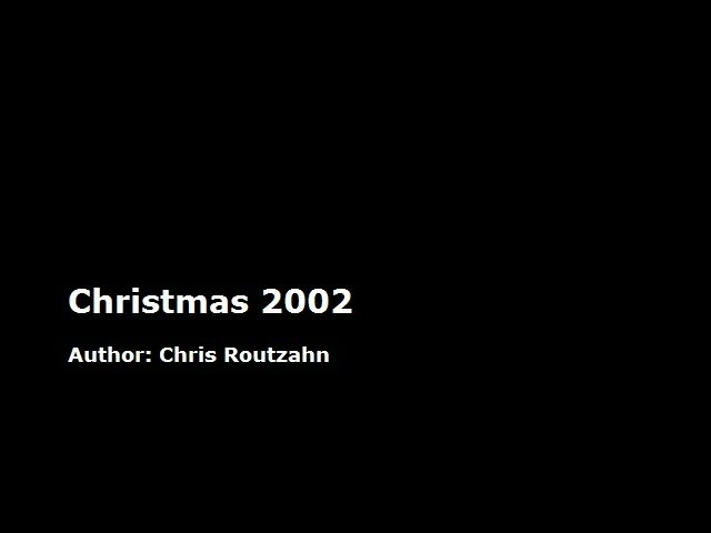 Christmas 2002